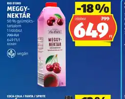 ALDI RIO D'ORO MEGGY-NEKTÁR ajánlat