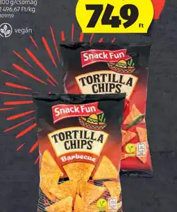 ALDI SNACK FUN TORTILLACHIPS ajánlat