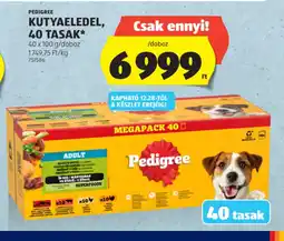 ALDI PEDIGREE KUTYAELEDEL ajánlat