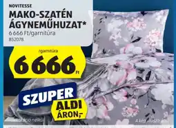 ALDI NOVITESSE MAKO-SZATÉN ÁGYNEMŰHUZAT ajánlat