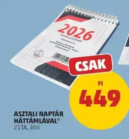 PENNY Asztali naptár háttámlával ajánlat