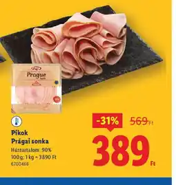 Lidl Pikok Prágai sonka ajánlat