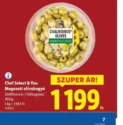 Lidl Chef Select & You Magozott olívabogy ajánlat
