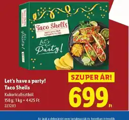 Lidl Taco Shells ajánlat