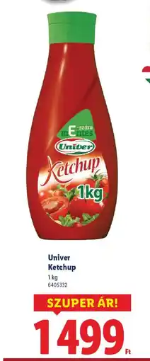 Lidl Univer Ketchup ajánlat
