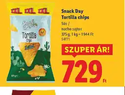 Lidl Snack Day Tortilla chips ajánlat