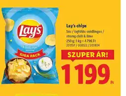 Lidl Lay's chips ajánlat