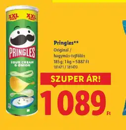 Lidl Pringles chips ajánlat