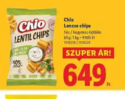 Lidl Chio Lenese chips ajánlat