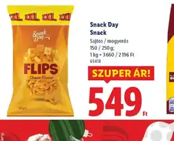 Lidl Snack Day FLIPS Snack ajánlat