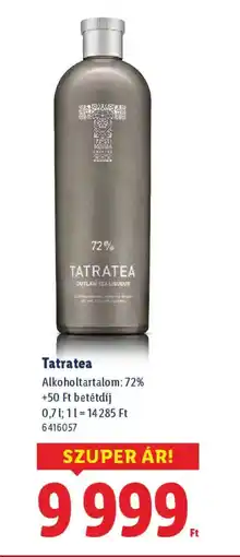 Lidl TATRATEA ajánlat