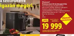 Lidl Silvercrest Prémium smart XL fritőz ajánlat