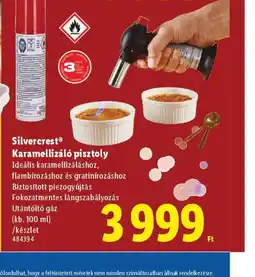 Lidl Silvercrest Karamellizál pisztoly ajánlat