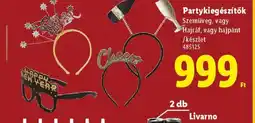 Lidl Party kiegészítők ajánlat