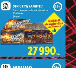 Lidl SIN CITY/FANATIC ajánlat