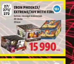 Lidl IRON PHOENIX kisbombák ajánlat