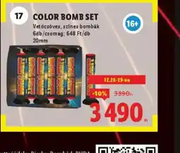 Lidl COLOR BOMB SET ajánlat