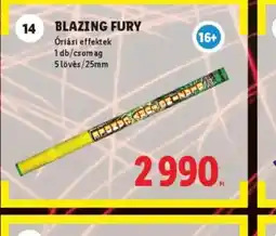 Lidl BLAZING FURY ajánlat