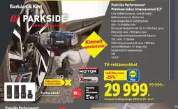 Lidl Parkside Performance Prémium akkus ütvecsavarozó 1/2" ajánlat