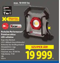 Lidl PARKSIDE Performance LED-reflektor ajánlat