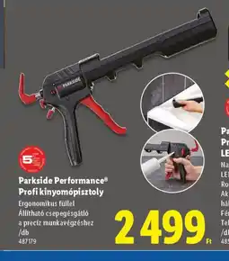 Lidl Parkside Performance Profi kinyompisztoly ajánlat