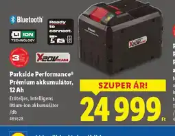 Lidl PARKSIDE PERFORMANCE AKKUMULÁTOR ajánlat