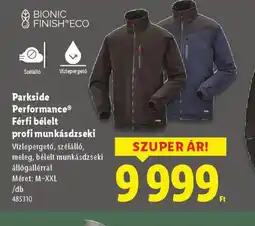 Lidl PARKSIDE Performance Férfi munkásdzseki ajánlat