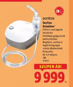Lidl Sanitas Inhalátor ajánlat