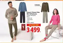 Lidl Esmara Női/férfi pizsama ajánlat