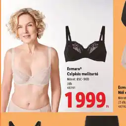 Lidl Esmara Csipkés melltart ajánlat
