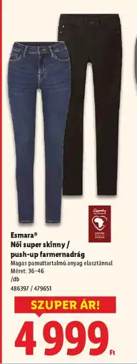 Lidl Esmara Női farmernadrág ajánlat