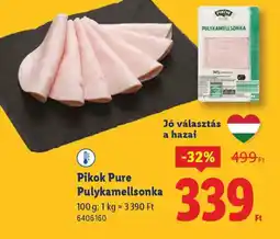 Lidl Pikok Pure Pulykamellsonka ajánlat