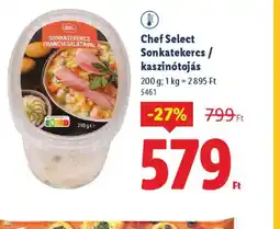 Lidl Chef Select Sonkatekercs/kaszintojás ajánlat