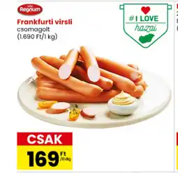 Spar Regnum Frankfurti virsli ajánlat