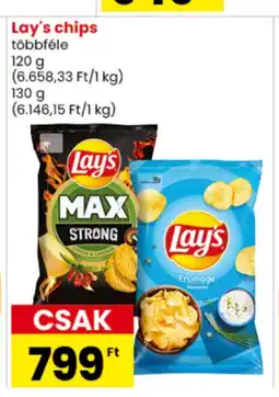 Spar Lay's chips többféle ajánlat