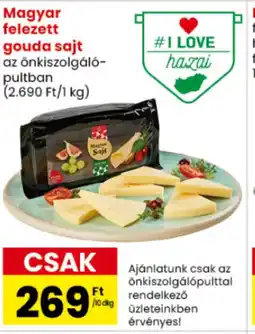 Spar Magyar felezett gouda sajt ajánlat