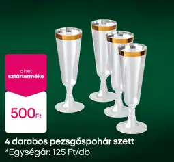 Pepco Pezsgőspohár szett ajánlat