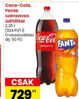 Spar Market Coca-Cola, Fanta szénsavas üdítőital ajánlat