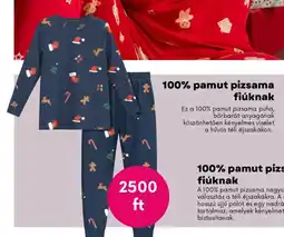 Pepco 100% pamut pizsama fiúknak ajánlat
