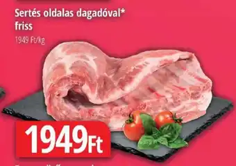 Sertés oldalas dagadóval