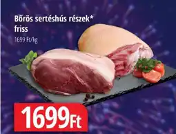 Real Bőrös sertéshús részek ajánlat