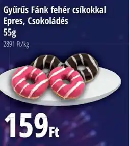 Real Gyűrűs Fánk fehér csíkokkal ajánlat