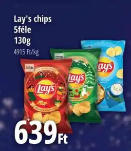 Real Lay's chips 5féle ajánlat