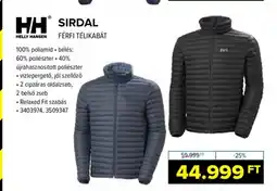 Hervis HELLY HANSEN FÉRFI TÉLIKABÁT ajánlat