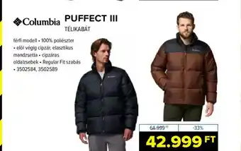 Columbia PUFFECT III TÉLIKABÁT