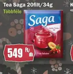 FullDiszkont Saga tea ajánlat