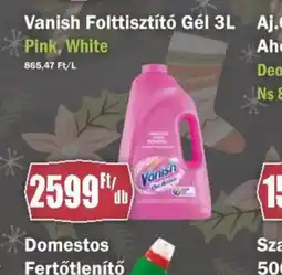 FullDiszkont Vanish Folttisztít Gél ajánlat