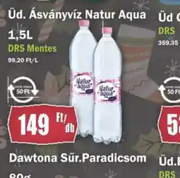 FullDiszkont Natur Aqua Ásványvíz ajánlat