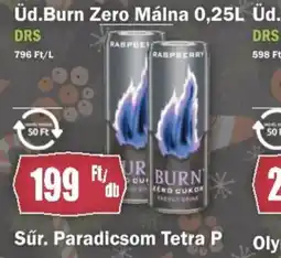 FullDiszkont BURN Zero Málna ajánlat