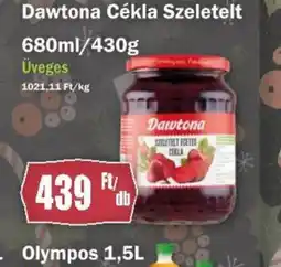 FullDiszkont Dawtona Cékla Szeletelt ajánlat